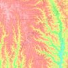 Putnam County topographic map, elevation, terrain