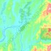 Town of Salem topographic map, elevation, terrain