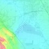 Kings County topographic map, elevation, terrain