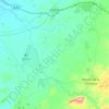 Arahal topographic map, elevation, terrain