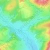 Thanvillé topographic map, elevation, terrain
