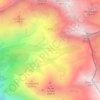 Arre topographic map, elevation, terrain