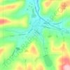 Wellsboro topographic map, elevation, terrain