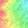 Distrito Colonia Las Rosas topographic map, elevation, terrain