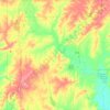 Neosho County topographic map, elevation, terrain