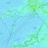 Vijfheerenlanden topographic map, elevation, terrain