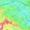 Saint-Romain-de-Popey topographic map, elevation, terrain