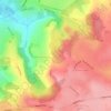 Dalton topographic map, elevation, terrain