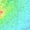 Parque Barrio Obrero topographic map, elevation, terrain