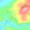 Scartaglin topographic map, elevation, terrain