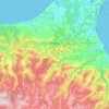 Erfelek topographic map, elevation, terrain