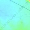 Rio Salado topographic map, elevation, terrain