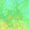 Kempen topographic map, elevation, terrain