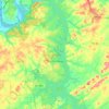 Tellico Village topographic map, elevation, terrain