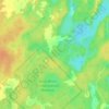 Rideau Trail topographic map, elevation, terrain