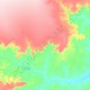 Serra das Laranjeiras topographic map, elevation, terrain