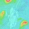 Eleanor Lake topographic map, elevation, terrain