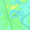 Jackson Lake Island topographic map, elevation, terrain