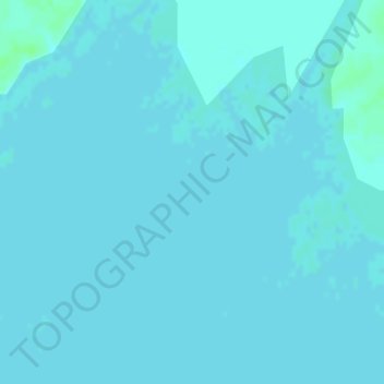 Toshka Lakes topographic map, elevation, terrain