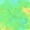 Vestingen topographic map, elevation, terrain