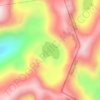 Danakosha topographic map, elevation, terrain