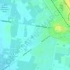 Borland Leckie Park topographic map, elevation, terrain