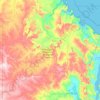 Berkeley River topographic map, elevation, terrain