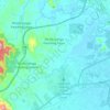 Pandan River topographic map, elevation, terrain