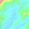 Koreelah Creek topographic map, elevation, terrain