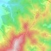 Forte Puntal Ferraro topographic map, elevation, terrain