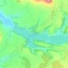 Lac de Charmes topographic map, elevation, terrain