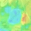Crystal Lake topographic map, elevation, terrain