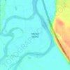 Morton Island topographic map, elevation, terrain