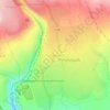Byurakan topographic map, elevation, terrain