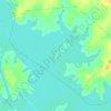 Thurman Island topographic map, elevation, terrain