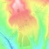 Rind topographic map, elevation, terrain