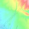 Dove Creek topographic map, elevation, terrain