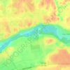 Oakdale topographic map, elevation, terrain