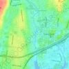 Mill River Park topographic map, elevation, terrain