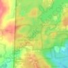 Ell Pond topographic map, elevation, terrain