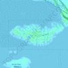 Galveston County topographic map, elevation, terrain