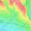 Hove Park topographic map, elevation, terrain