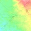 Blackwood Creek topographic map, elevation, terrain