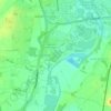 South Lagoon topographic map, elevation, terrain
