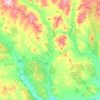 Spittal of Glenshee topographic map, elevation, terrain