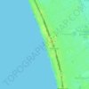 Chelsea Beach topographic map, elevation, terrain