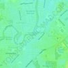 Avon River topographic map, elevation, terrain
