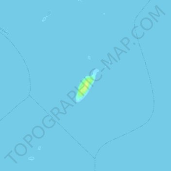 French Island topographic map, elevation, terrain