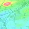Crossgates topographic map, elevation, terrain