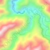 Taiba topographic map, elevation, terrain